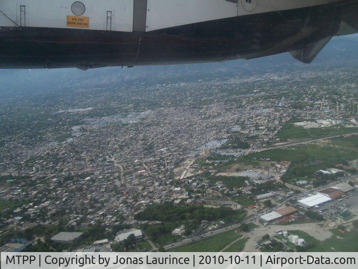 Port-au-Prince International Airport (Toussaint Louverture Int'l), Port-au-Prince Haiti (MTPP) - Aerial view of the Toussaint Louverture International Airport (PAP) of Port-au-Prince
