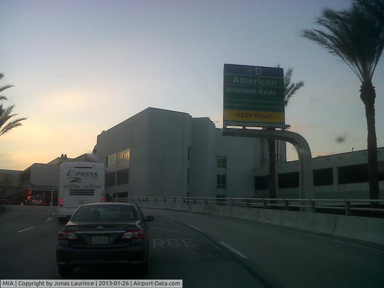 Miami International Airport (MIA) - The entrance of the Miami International Airport (MIA)