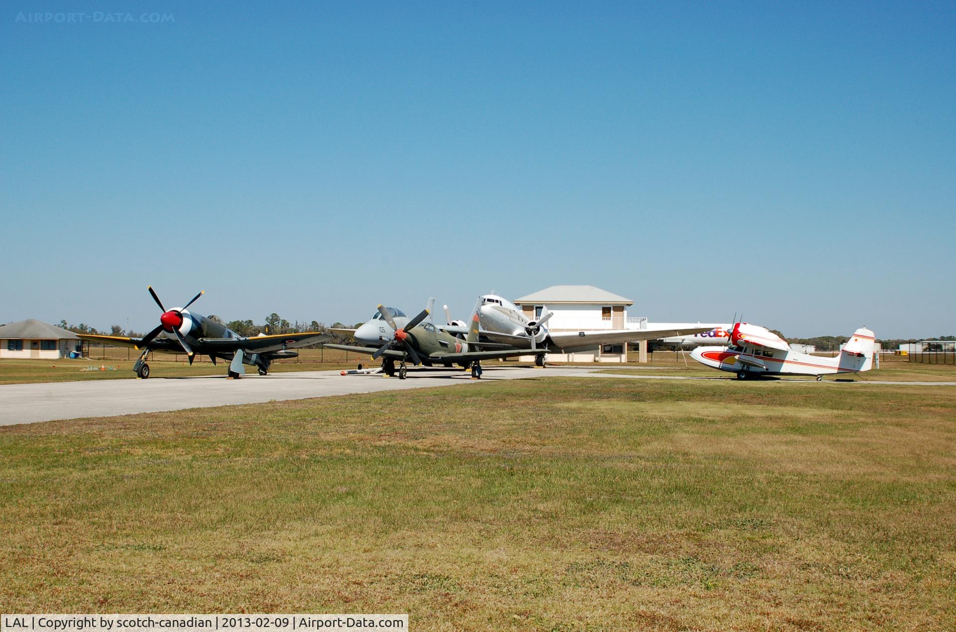 Lakeland Linder Regional Airport (LAL) - Collection of classic aircraft at Lakeland Linder Regional Airport, Lakeland, FL 