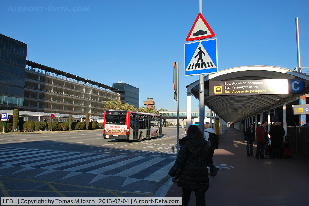 Barcelona International Airport, Barcelona Spain (LEBL) - Outside Terminal B