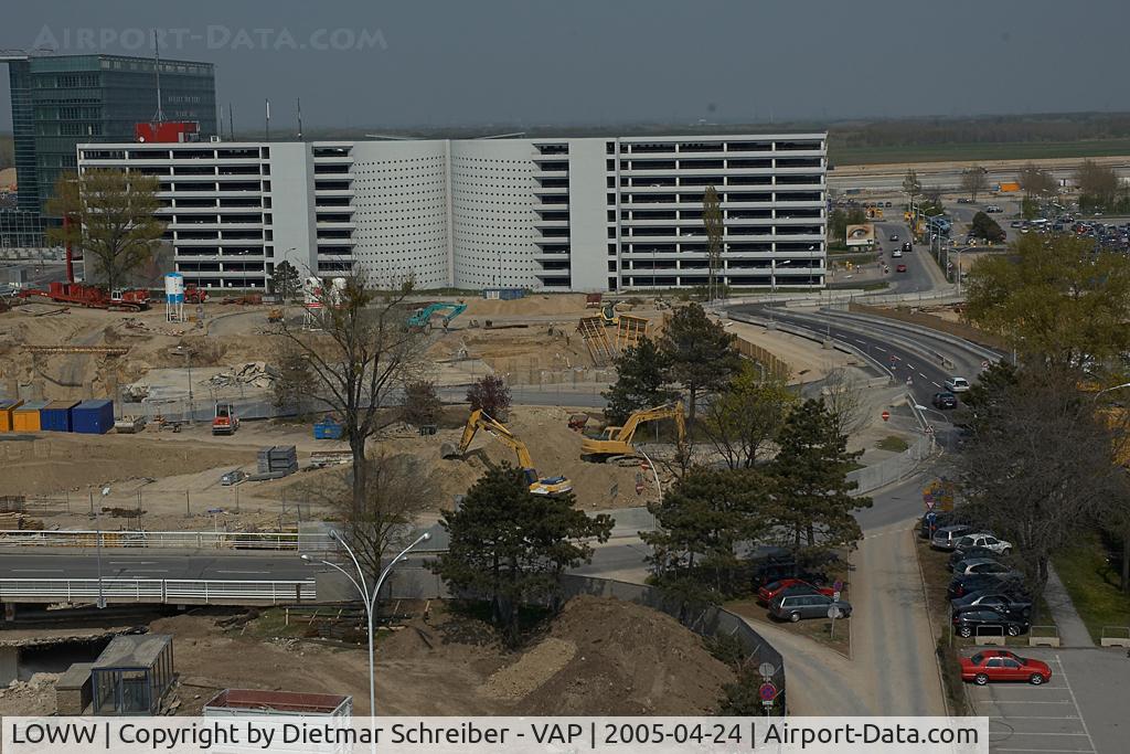 Vienna International Airport, Vienna Austria (LOWW) - Construction site of new Termial, which was opened in 2012