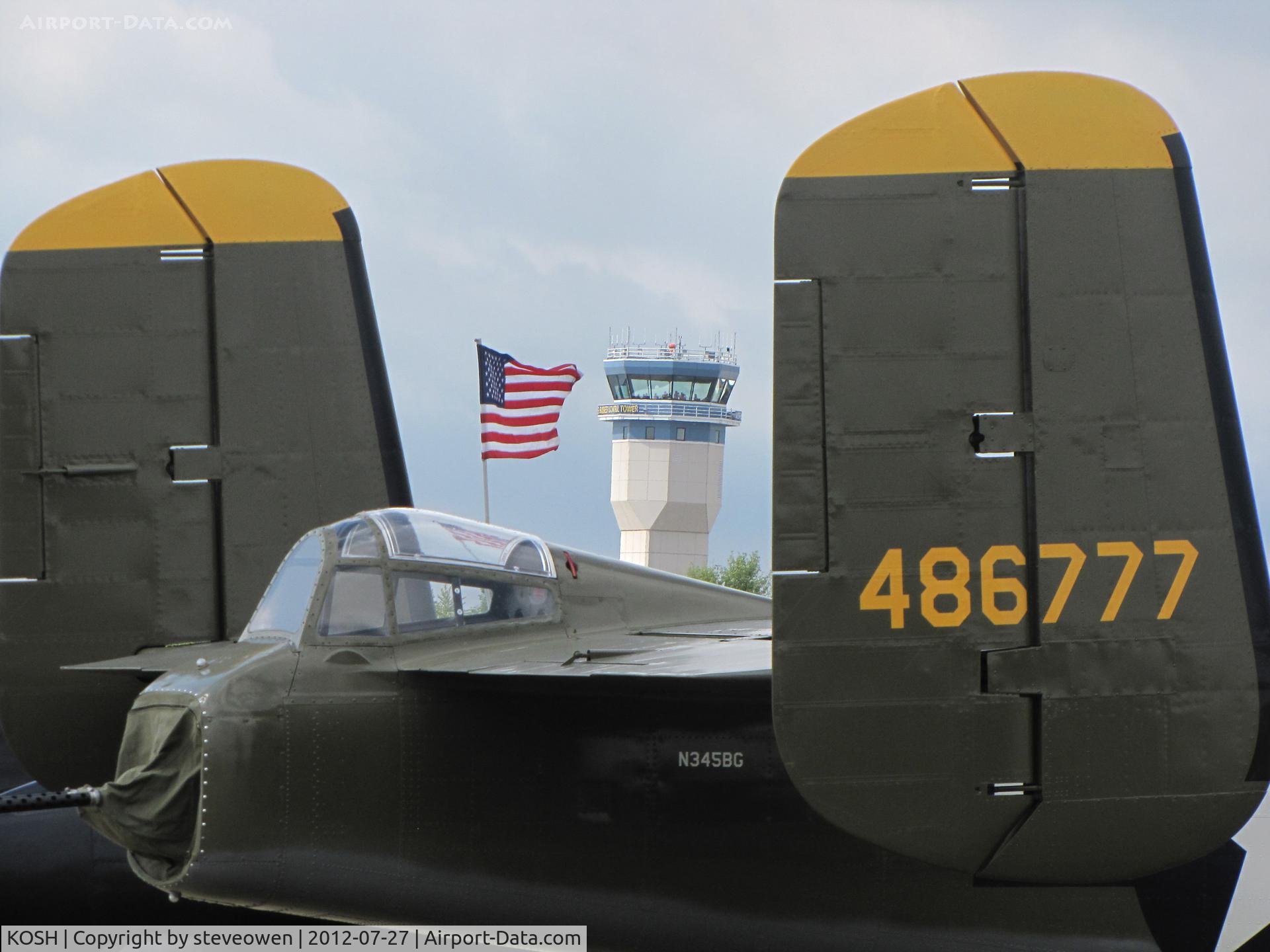 Wittman Regional Airport (OSH) - seen from the Warbirds area of AirVenture 2012