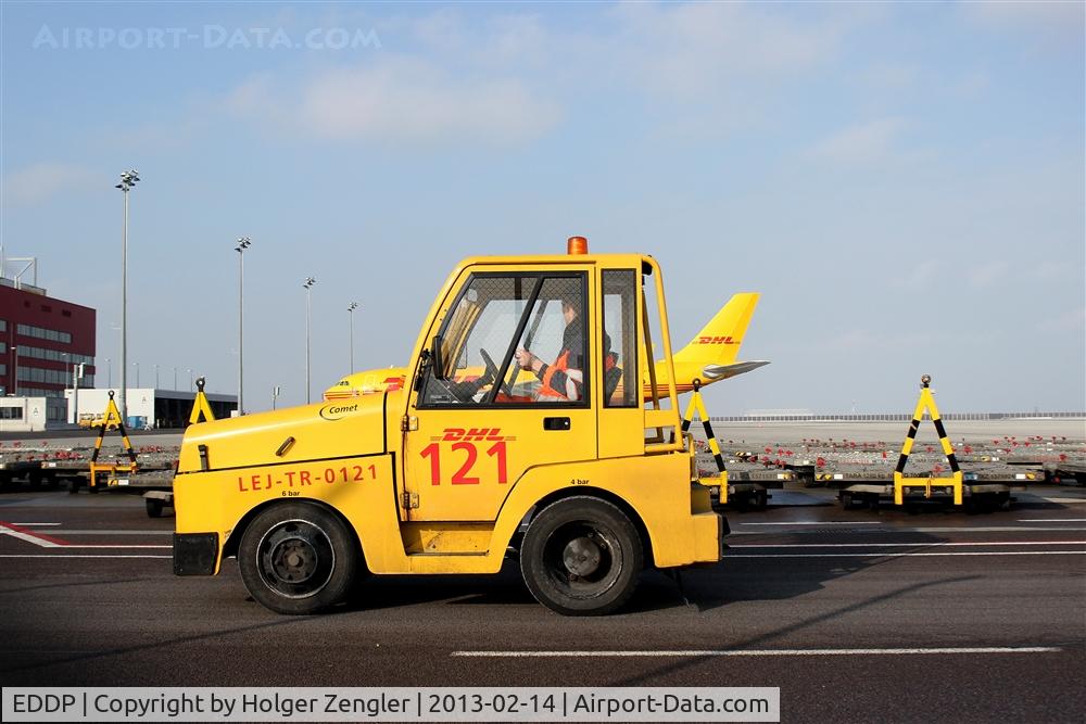 Leipzig/Halle Airport, Leipzig/Halle Germany (EDDP) - No. 121 is on duty.....