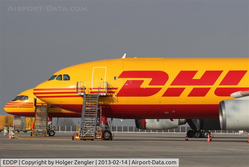 Leipzig/Halle Airport, Leipzig/Halle Germany (EDDP) - Closer up on apron 4.....