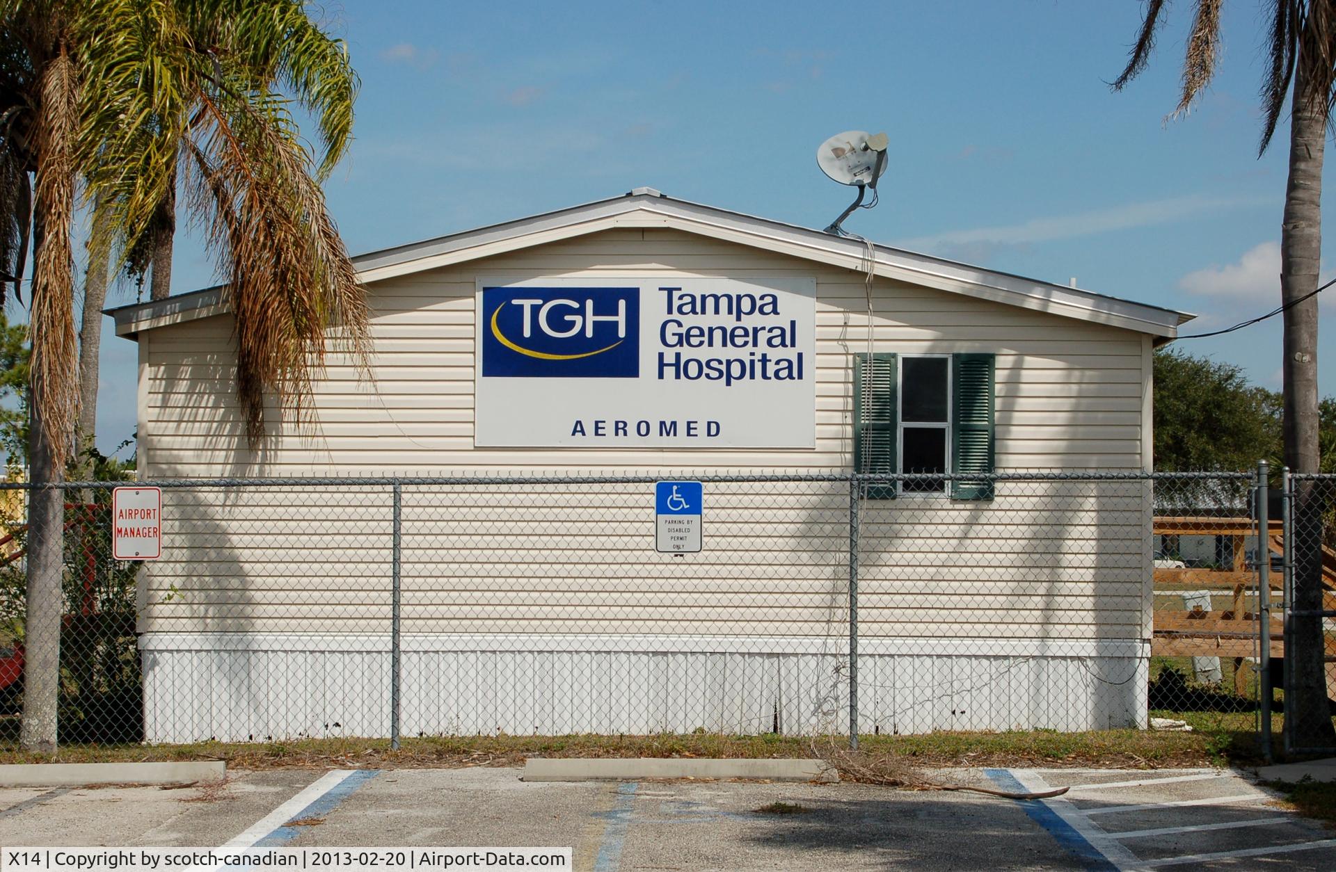 La Belle Municipal Airport (X14) - Tampa General Hospital Aeromed Facility at La Belle Municipal Airport, La Belle, FL 