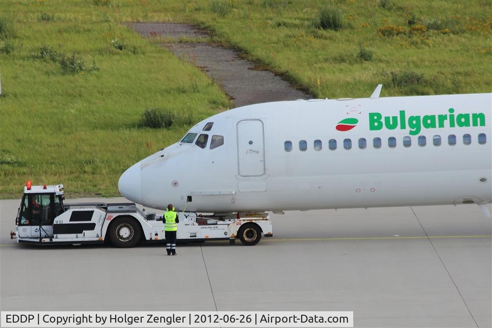 Leipzig/Halle Airport, Leipzig/Halle Germany (EDDP) - Ready for taxi via november and hotel 5 to holding point 26L.....