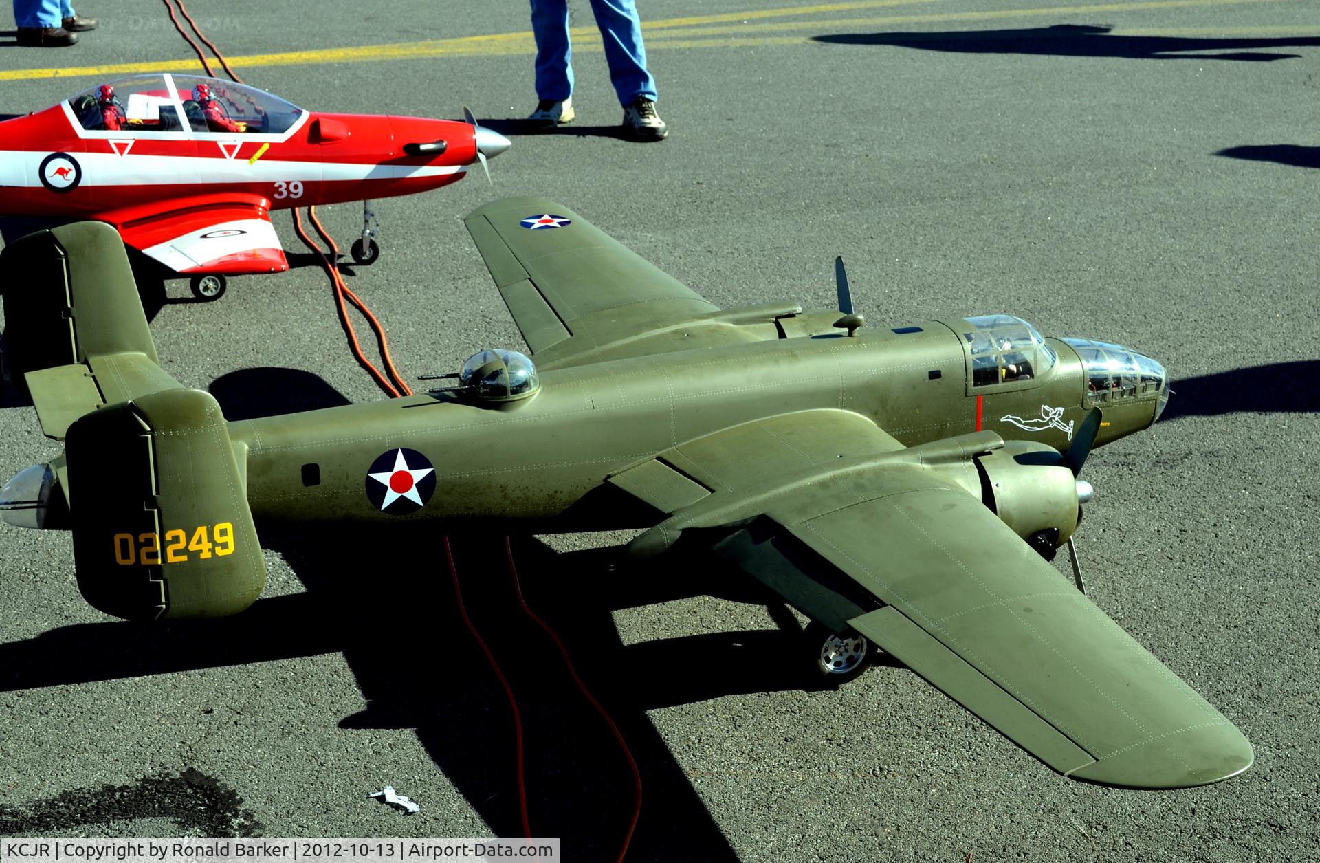 Culpeper Regional Airport (CJR) - Scale RC B-25 flown at the Culpeper Air Fest 2012