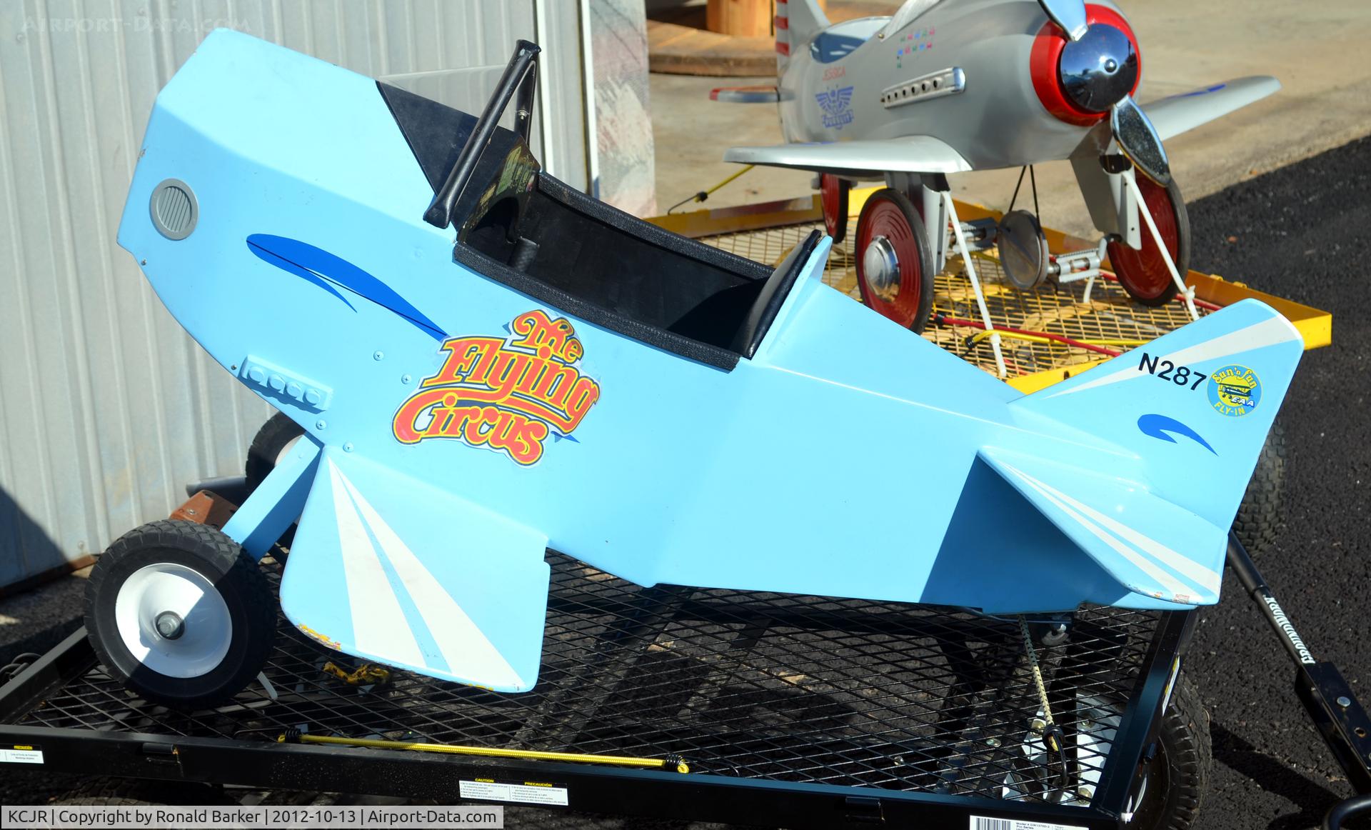Culpeper Regional Airport (CJR) - Flying Circus - N287 - Fun for kids at the Culpeper Air Fest 2012  airplane wagon