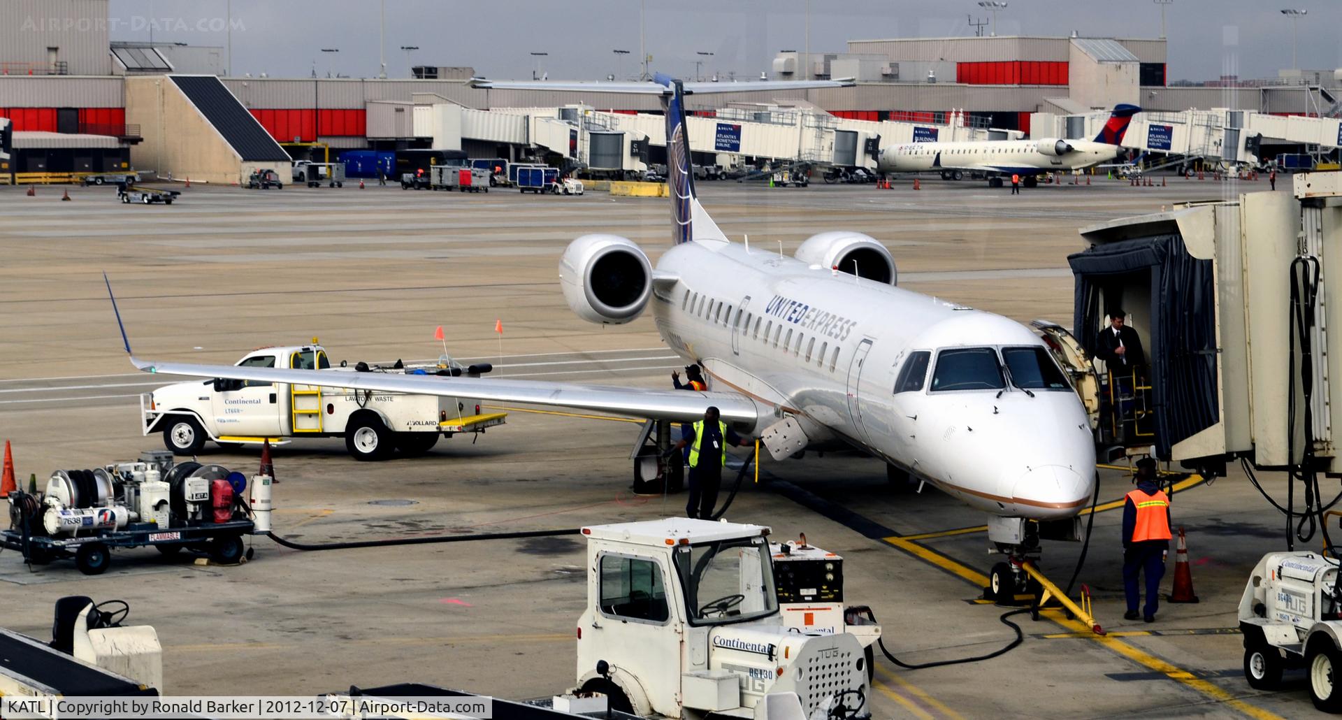 Hartsfield - Jackson Atlanta International Airport (ATL) - United Express Aircraft at gate