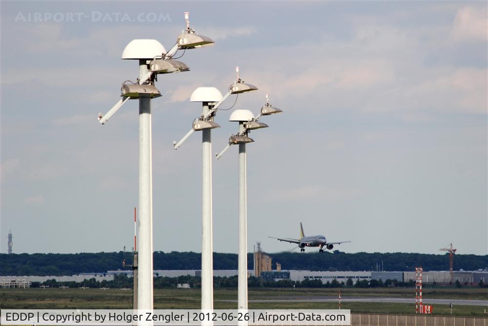Leipzig/Halle Airport, Leipzig/Halle Germany (EDDP) - Special view from visitor´s tower to inbound traffic on final for rwy 26L....