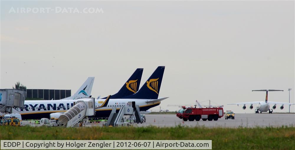 Leipzig/Halle Airport, Leipzig/Halle Germany (EDDP) - Rush hour on apron 1.....