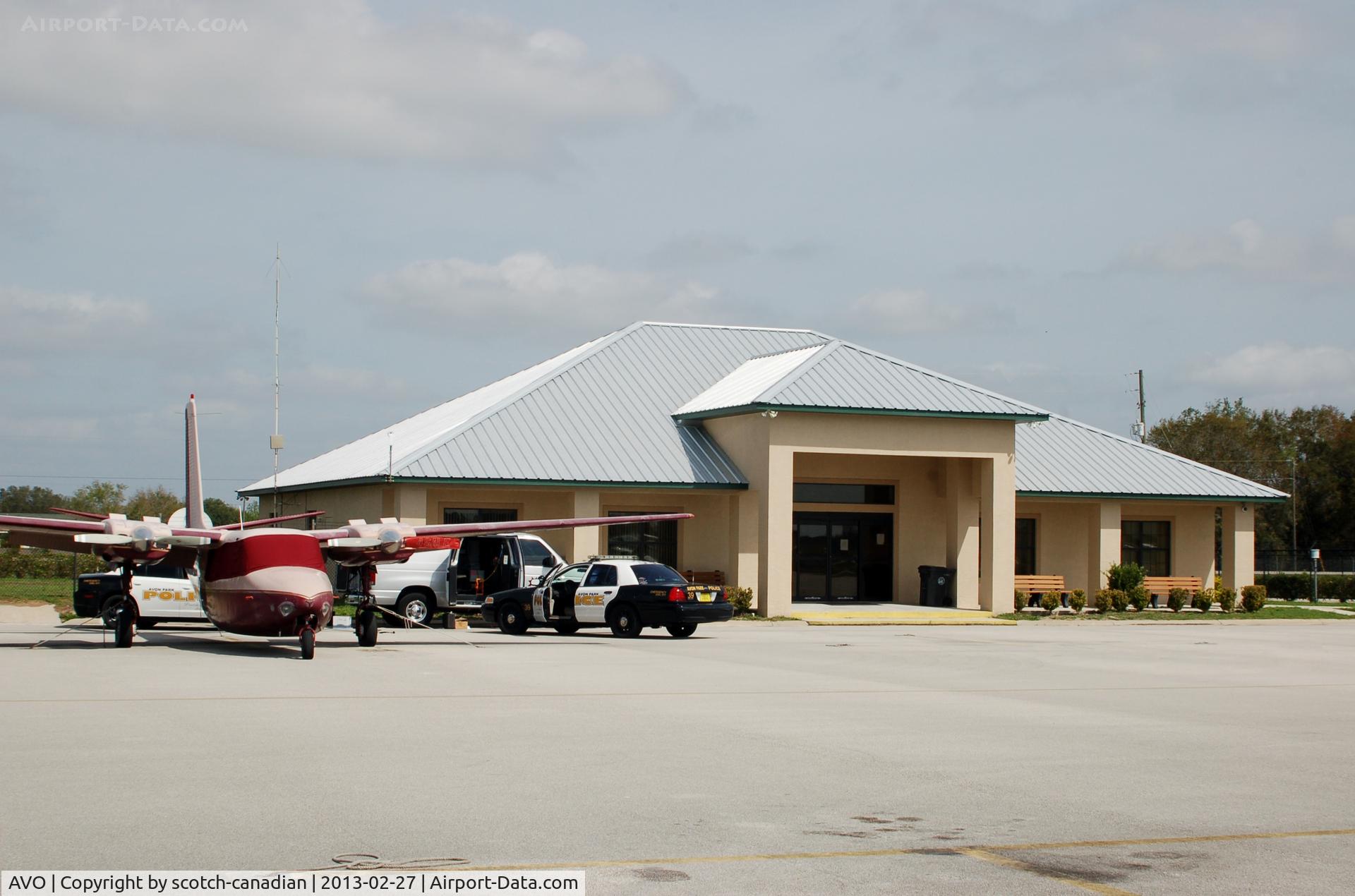 Avon Park Executive Airport (AVO) - Terminal Building at Avon Park Executive Airport, Avon Park, FL