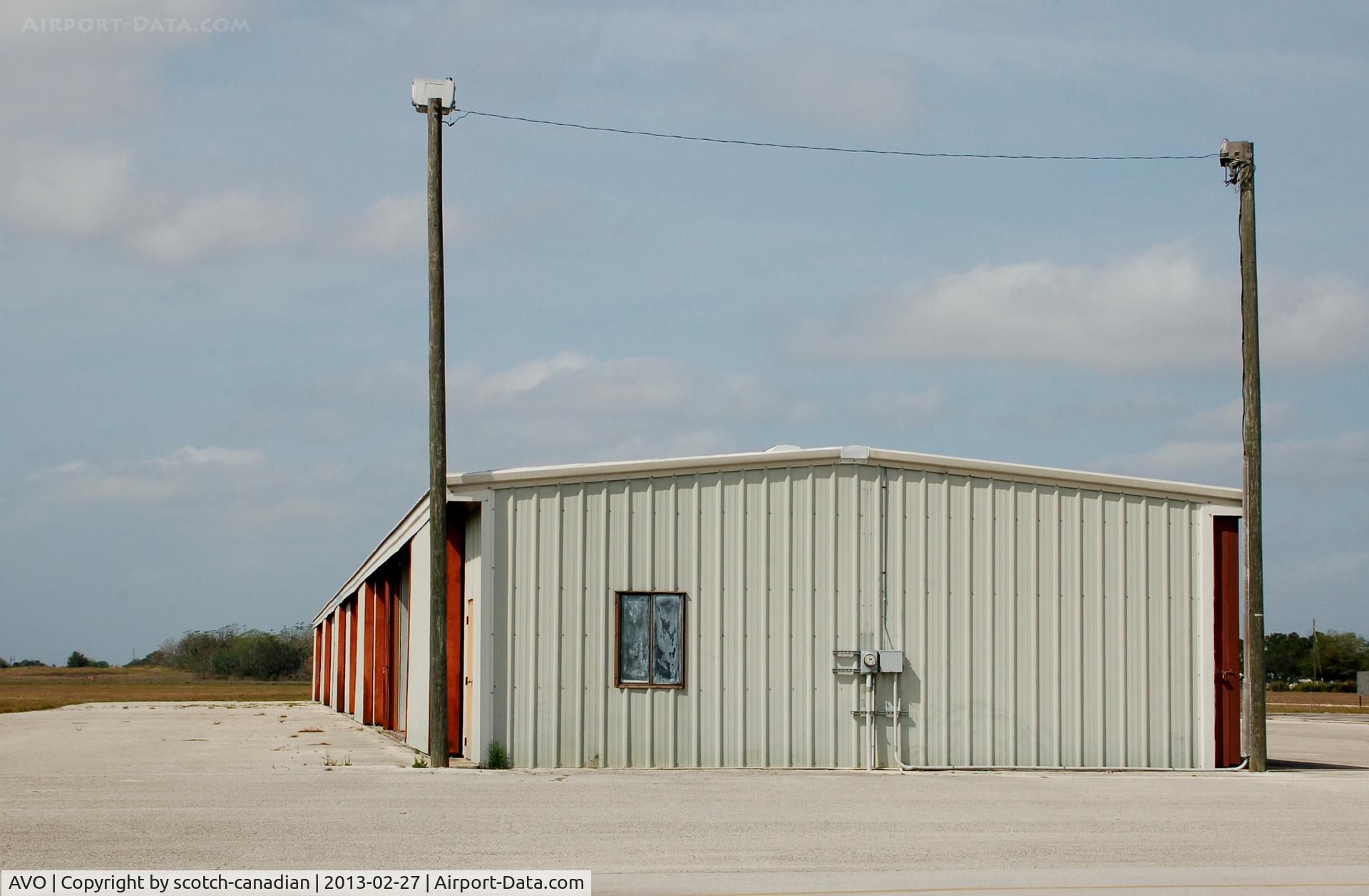 Avon Park Executive Airport (AVO) - Hangars  at Avon Park Executive Airport, Avon Park, FL