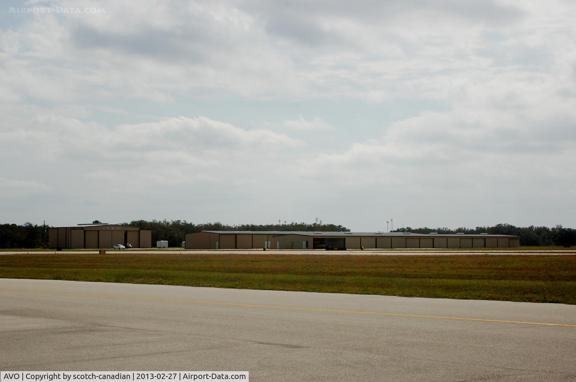 Avon Park Executive Airport (AVO) - Hangars at Avon Park Executive Airport, Avon Park, FL