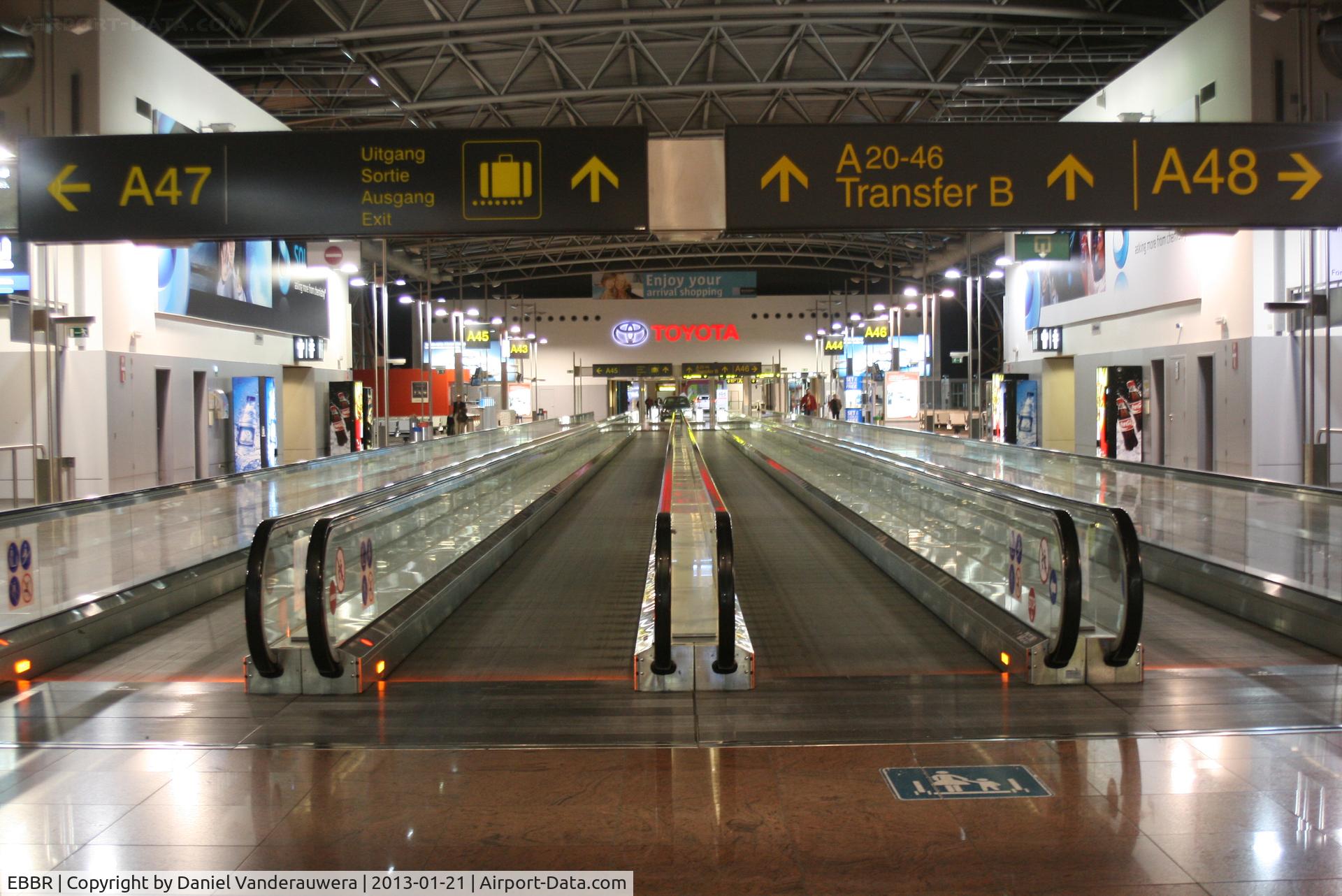 Brussels Airport, Brussels / Zaventem   Belgium (EBBR) - Pier A