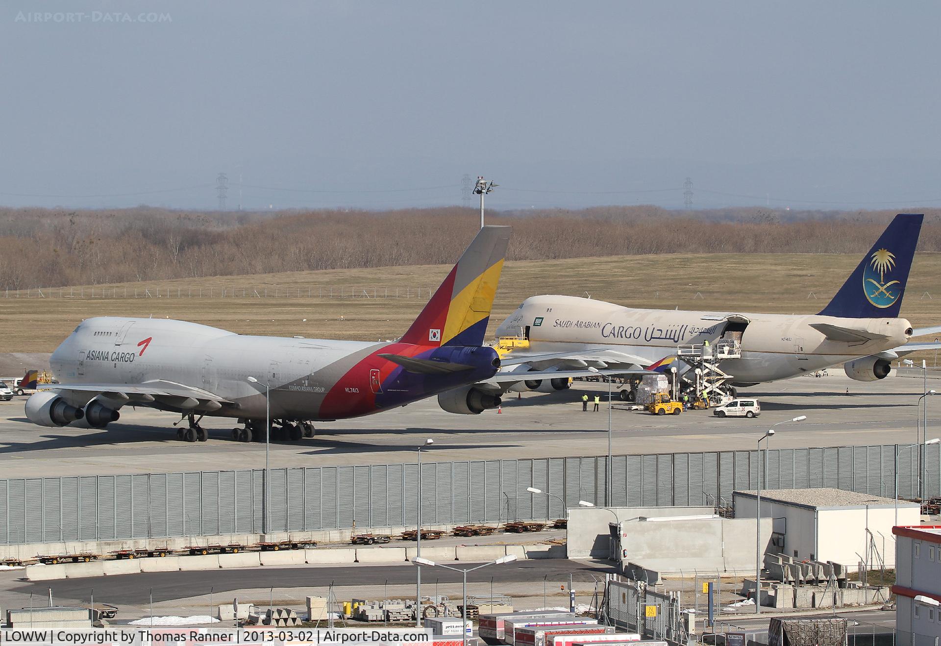 Vienna International Airport, Vienna Austria (LOWW) - busy Kilo-block