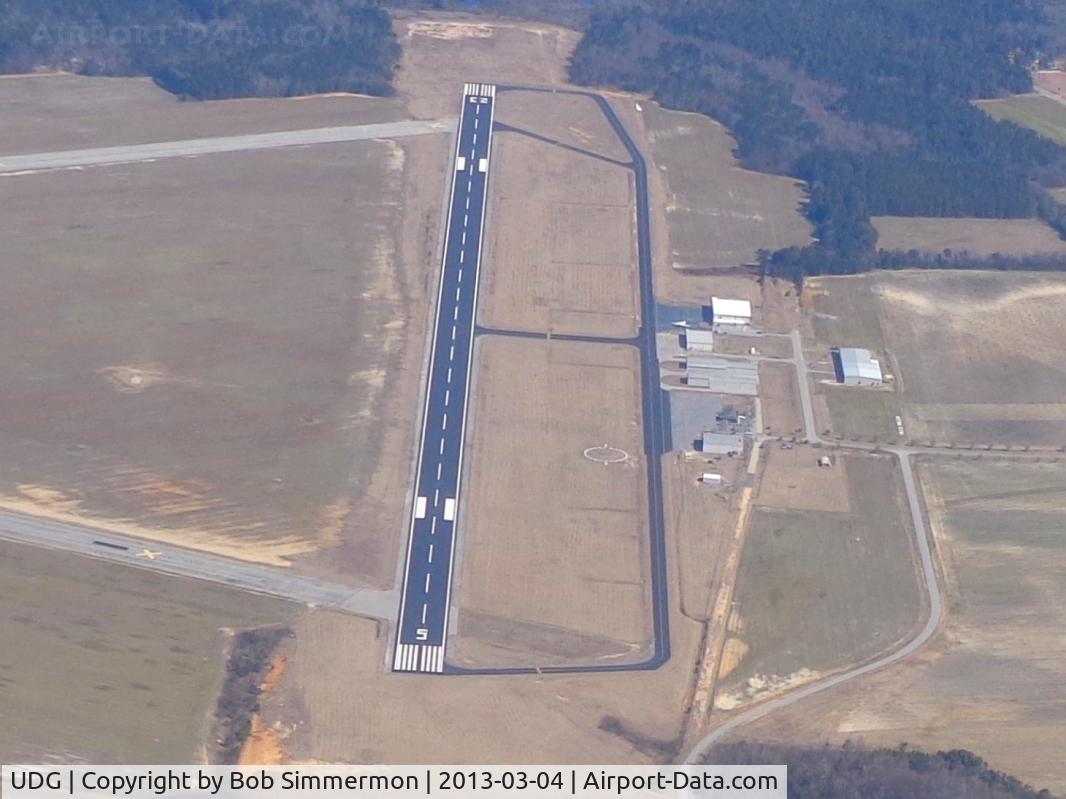 Darlington County Jetport Airport (UDG) - Looking NE down RWY 5