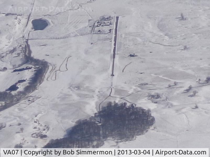 Burkes Garden Airport (VA07) - Looking east from 10,000 ft.