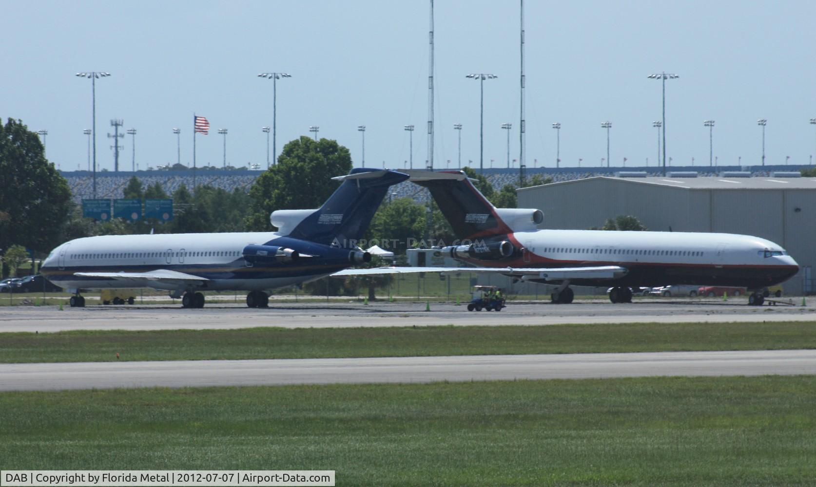 Daytona Beach International Airport (DAB) - Roush Fenway 727s in for Coke Zero 400