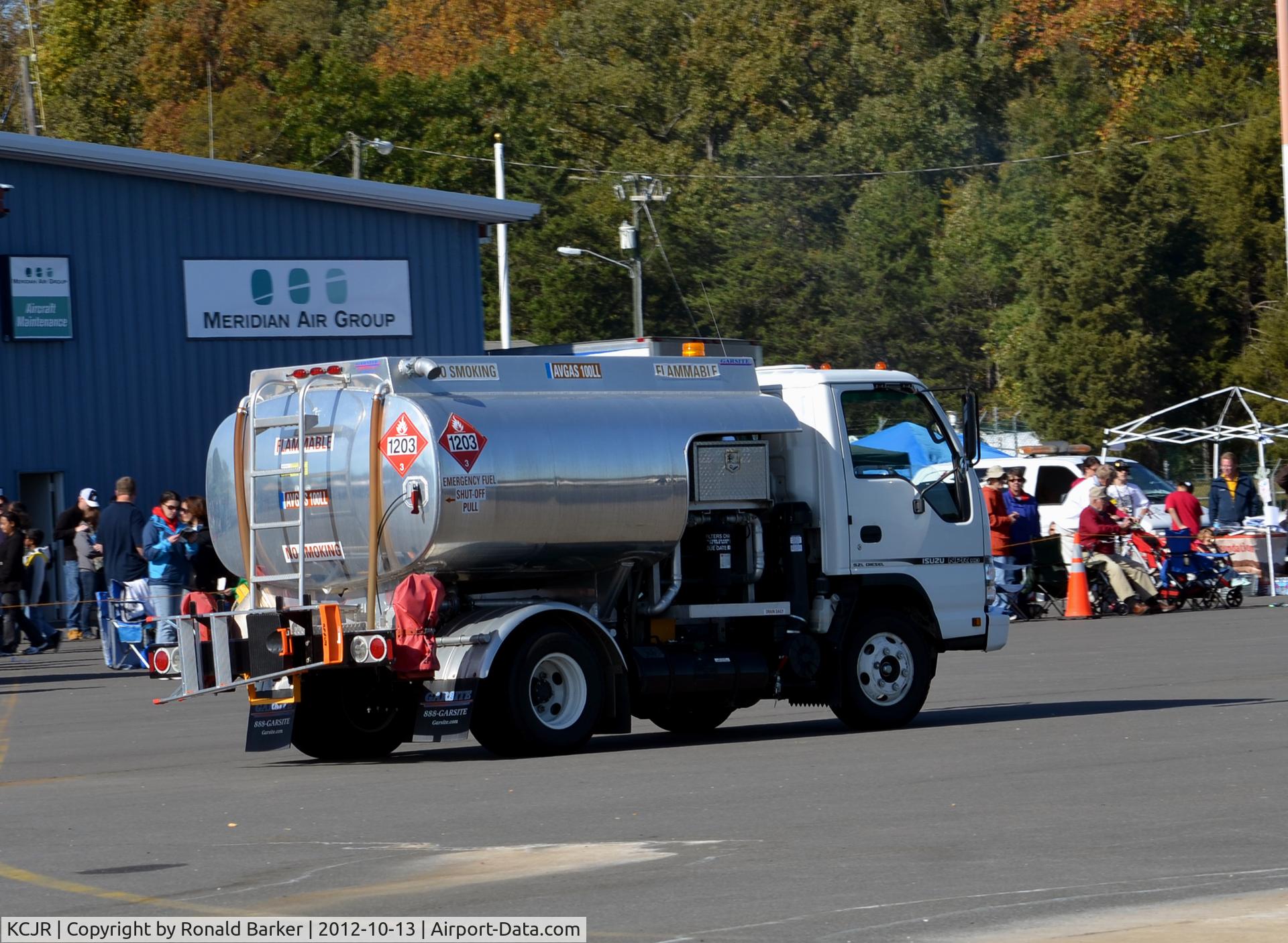 Culpeper Regional Airport (CJR) - Fuel truck Av 100 LL - Culpeper Air Fest 2012