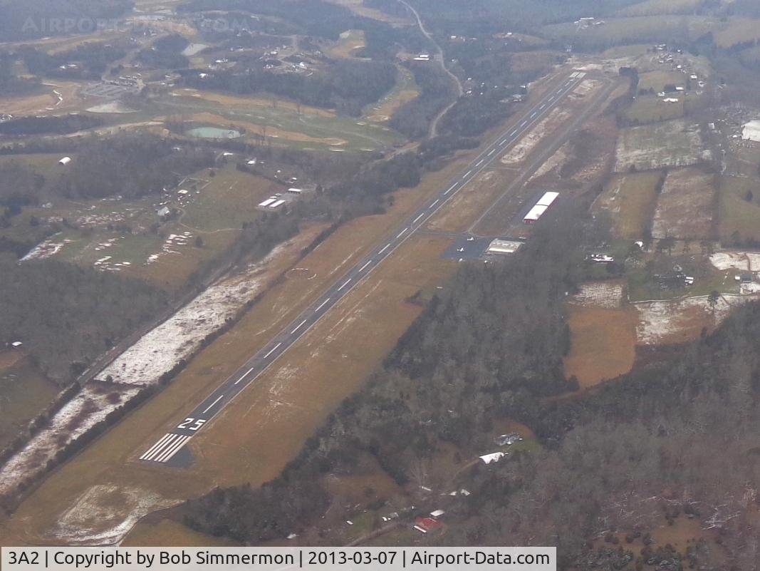 New Tazewell Municipal Airport (3A2) - Looking SW