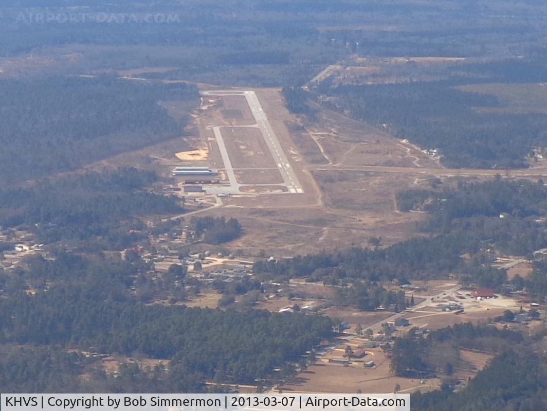 Hartsville Regional Airport (HVS) - Looking SW