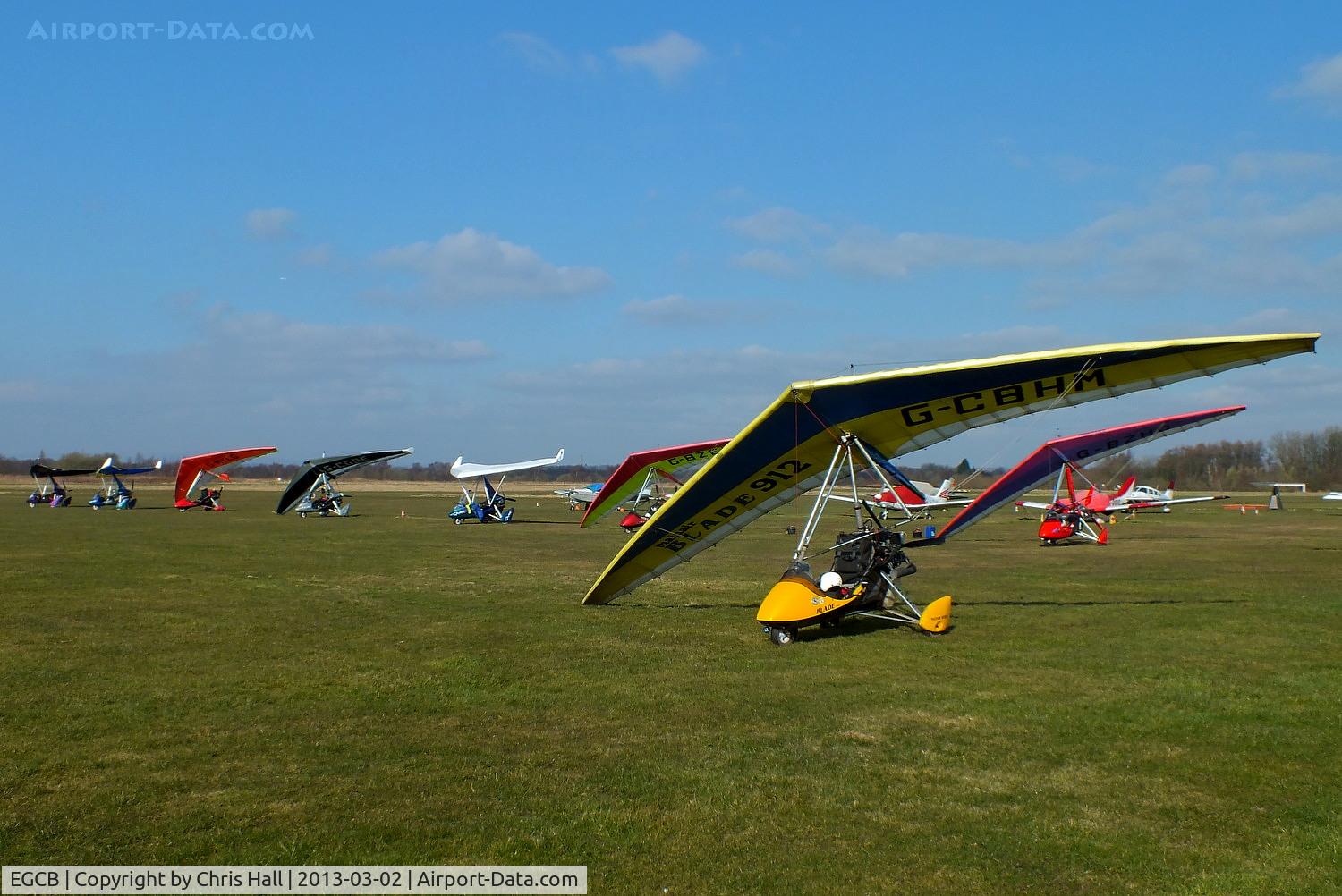 City Airport Manchester, Manchester, England United Kingdom (EGCB) - Microlights at Barton Aerodrome