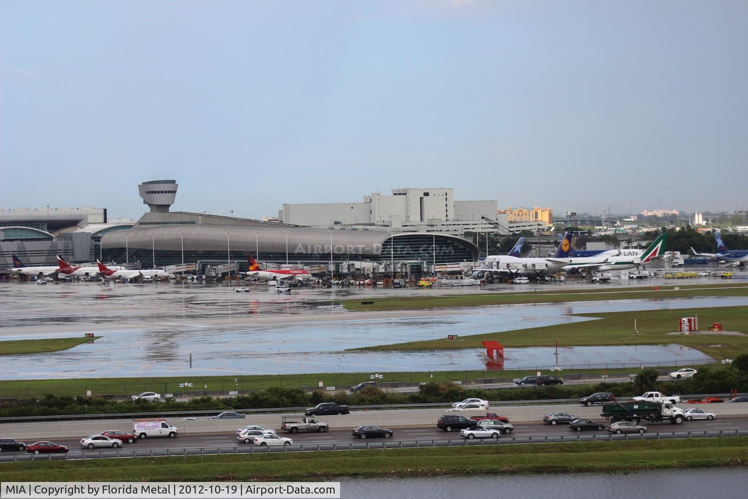 Miami International Airport (MIA) - Miami Airport from the Hilton