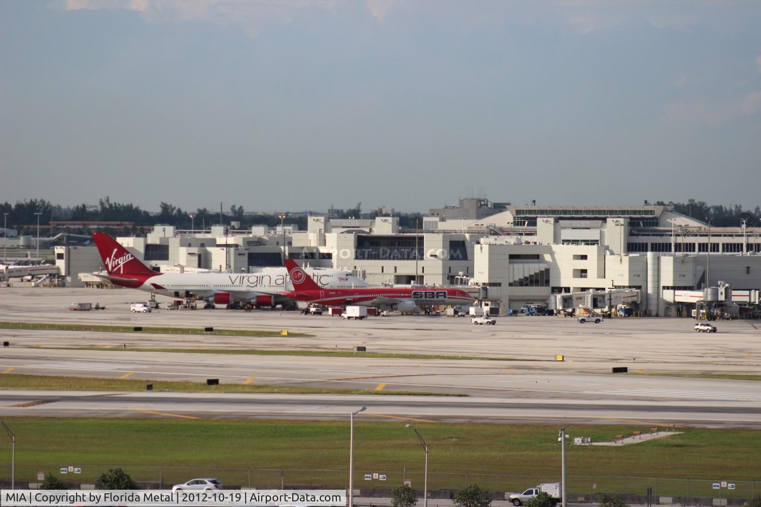 Miami International Airport (MIA) - Santa Barbara and Virgin Atlantic at Miami