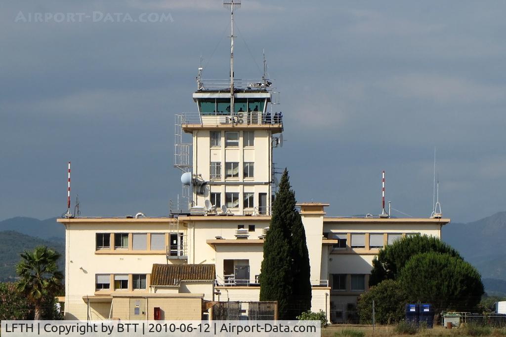 Hyères Le Palyvestre Airport, Hyères France (LFTH) - Tower of the Naval Air Station