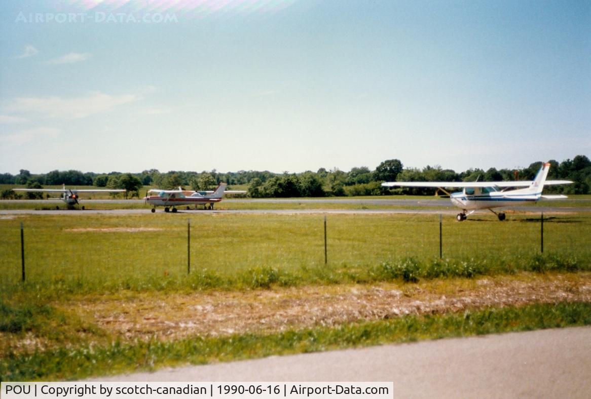 Dutchess County Airport (POU) - Cessna 152's at Dutchess County Airport, Poukeepsie, NY 
