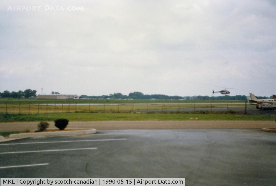 Mc Kellar-sipes Regional Airport (MKL) - Helicopter departing McKeller-Sipes Regional Airport, Jackson, TN