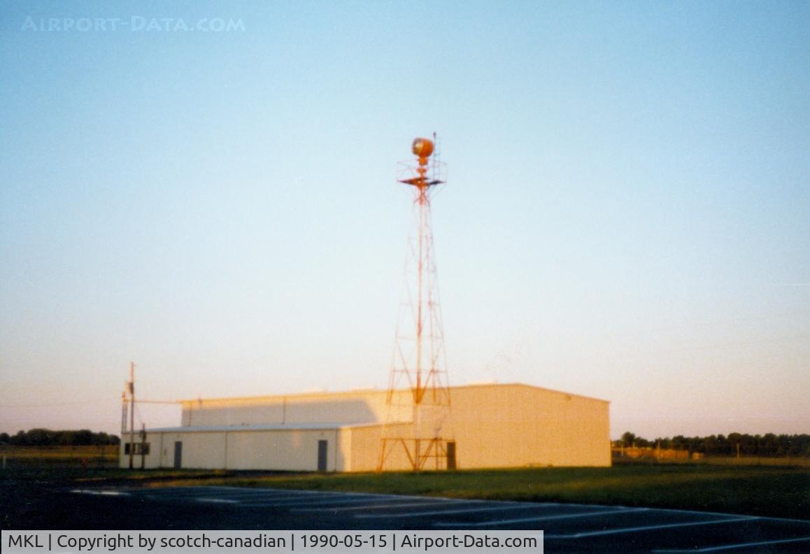Mc Kellar-sipes Regional Airport (MKL) - Hangar and Aircraft Beacon at McKeller-Sipes Regional Airport, Jackson, TN