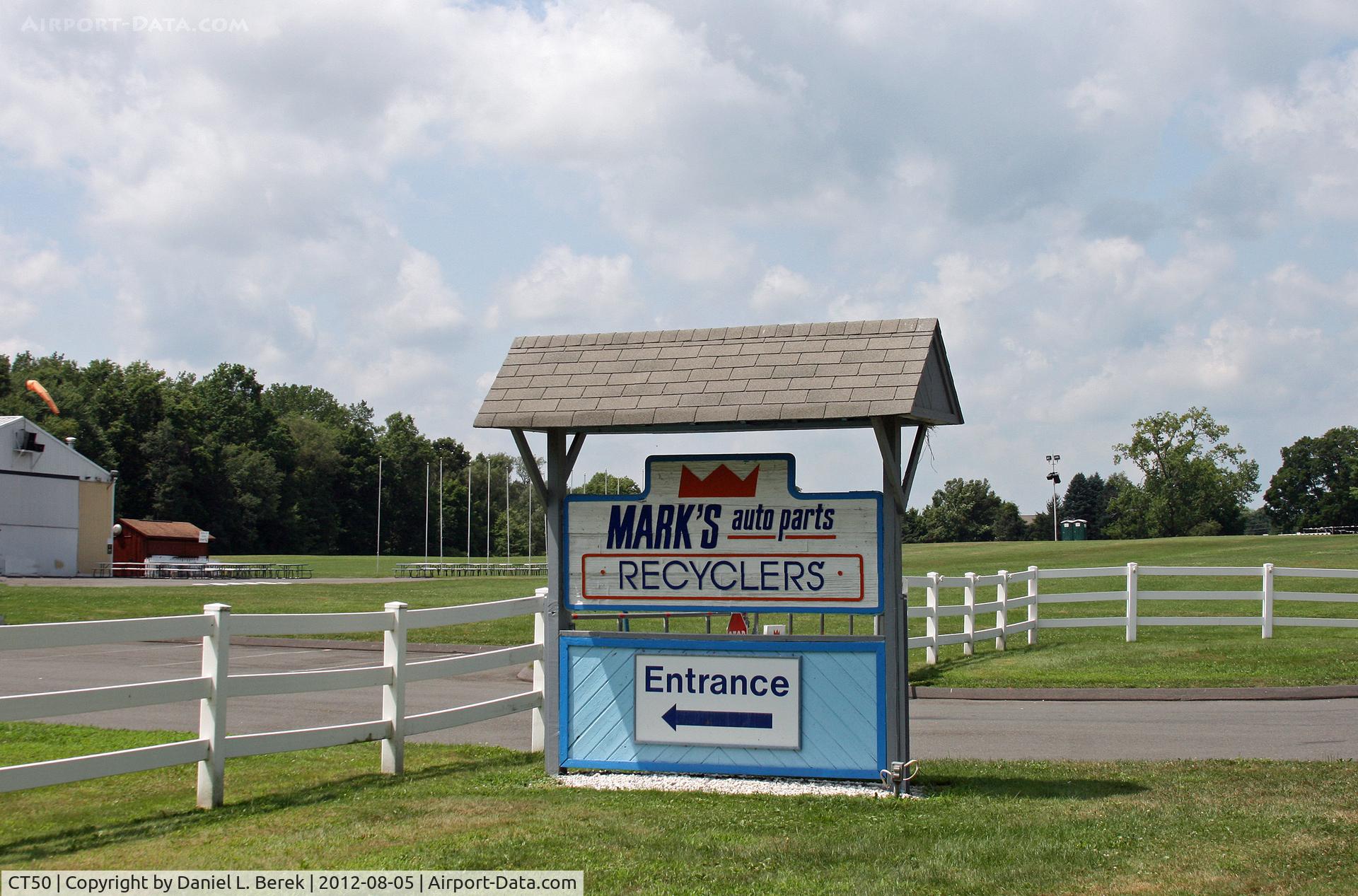 Marks Heliport (CT50) - This small business is located just off the periphery of Bradley International Airport.
