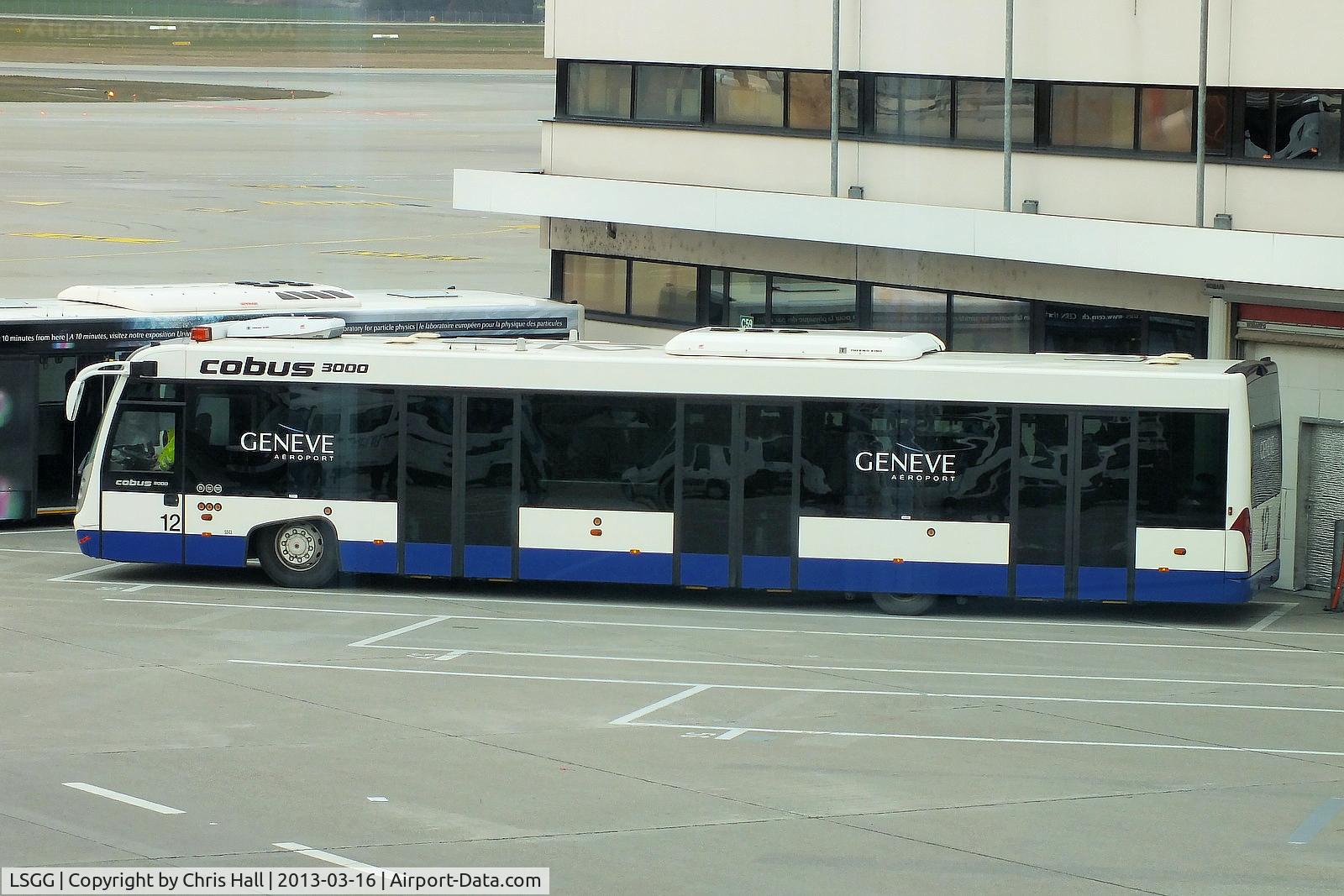 Geneva Cointrin International Airport, Geneva Switzerland (LSGG) - Geneva airport bus