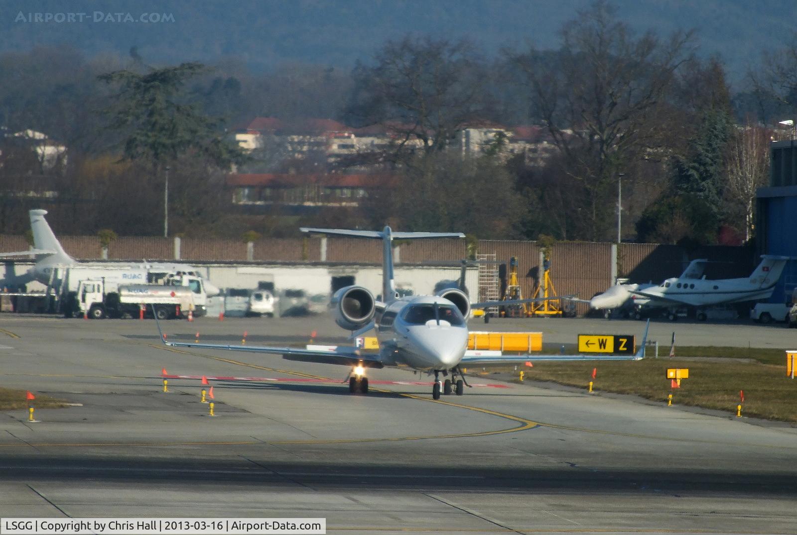 Geneva Cointrin International Airport, Geneva Switzerland (LSGG) - northern BizJet apron at Geneva