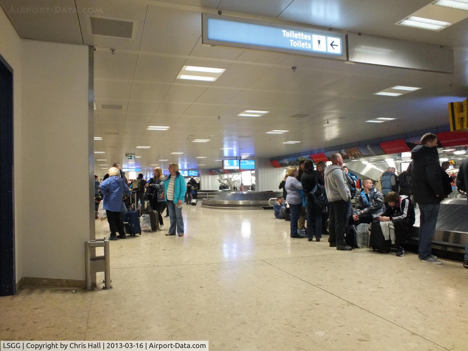 Geneva Cointrin International Airport, Geneva Switzerland (LSGG) - baggage reclaim at Geneva