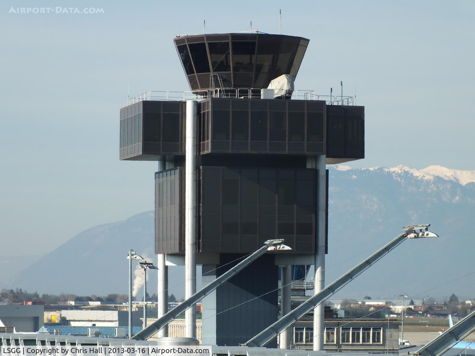 Geneva Cointrin International Airport, Geneva Switzerland (LSGG) - Geneva airport tower