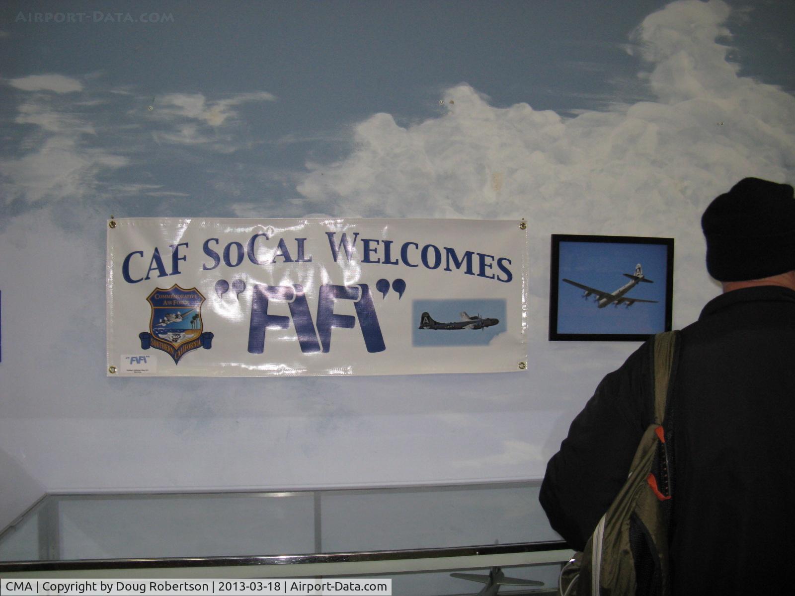 Camarillo Airport (CMA) - Commemorative Air Force SoCal Wing welcomes Boeing B-29 SUPERFORTRESS 'FIFI' N529B for a 3 day visit.
