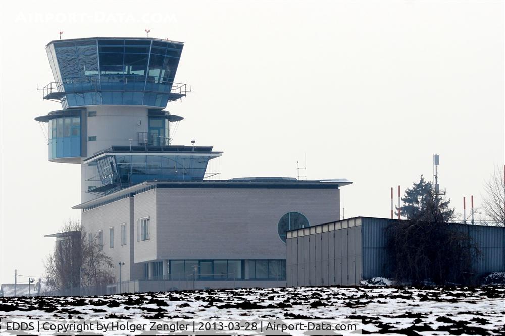 Stuttgart Echterdingen Airport, Stuttgart Germany (EDDS) - Stuttgart Airport Tower, located south-east of main building in a dwelling zone.