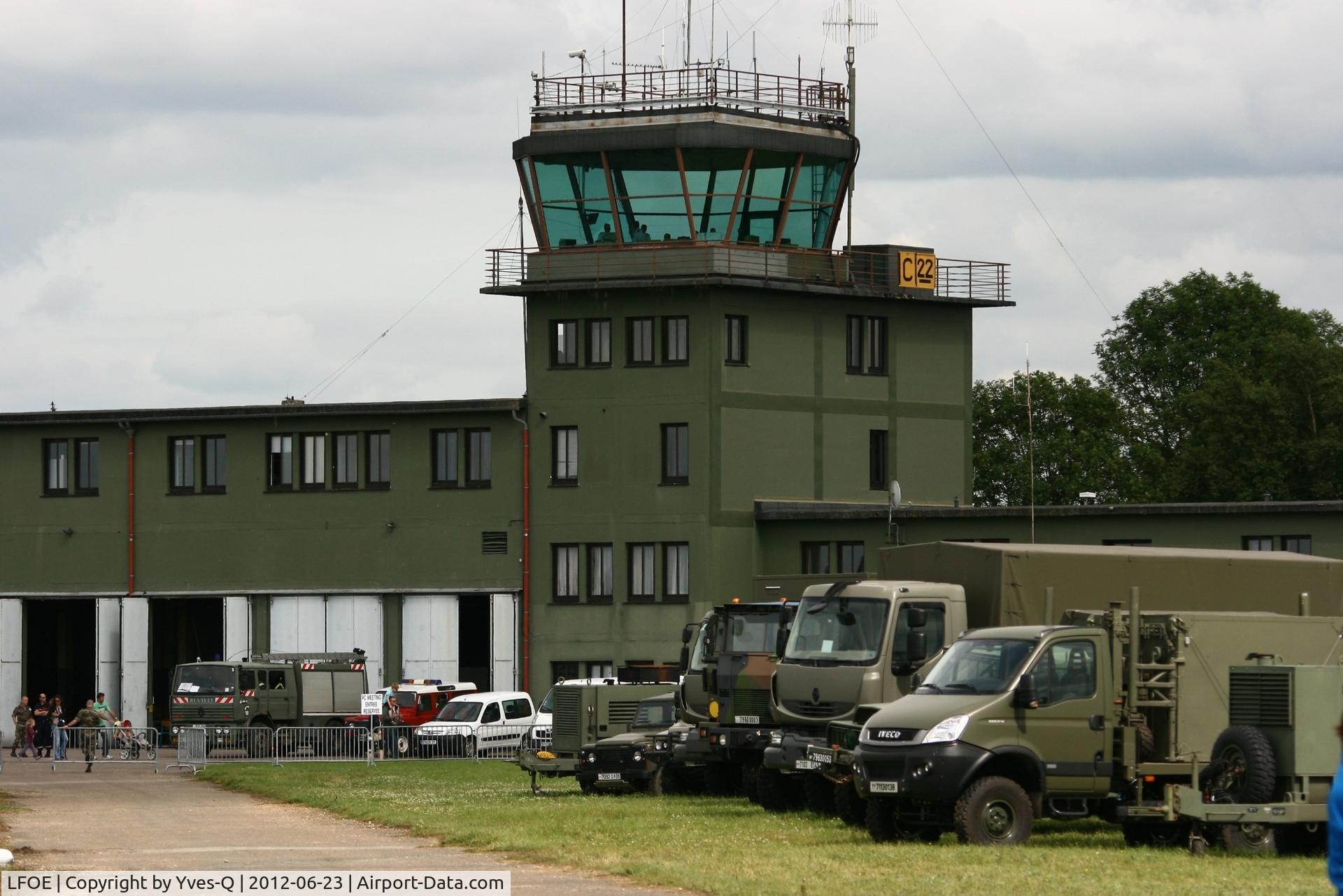 Evreux Fauville Airport, Evreux France (LFOE) - Control Tower, Evreux-Fauville AB 105 (LFOE)