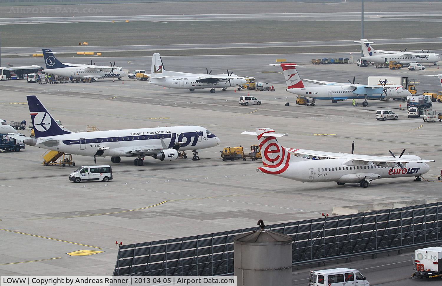 Vienna International Airport, Vienna Austria (LOWW) - small Polish block