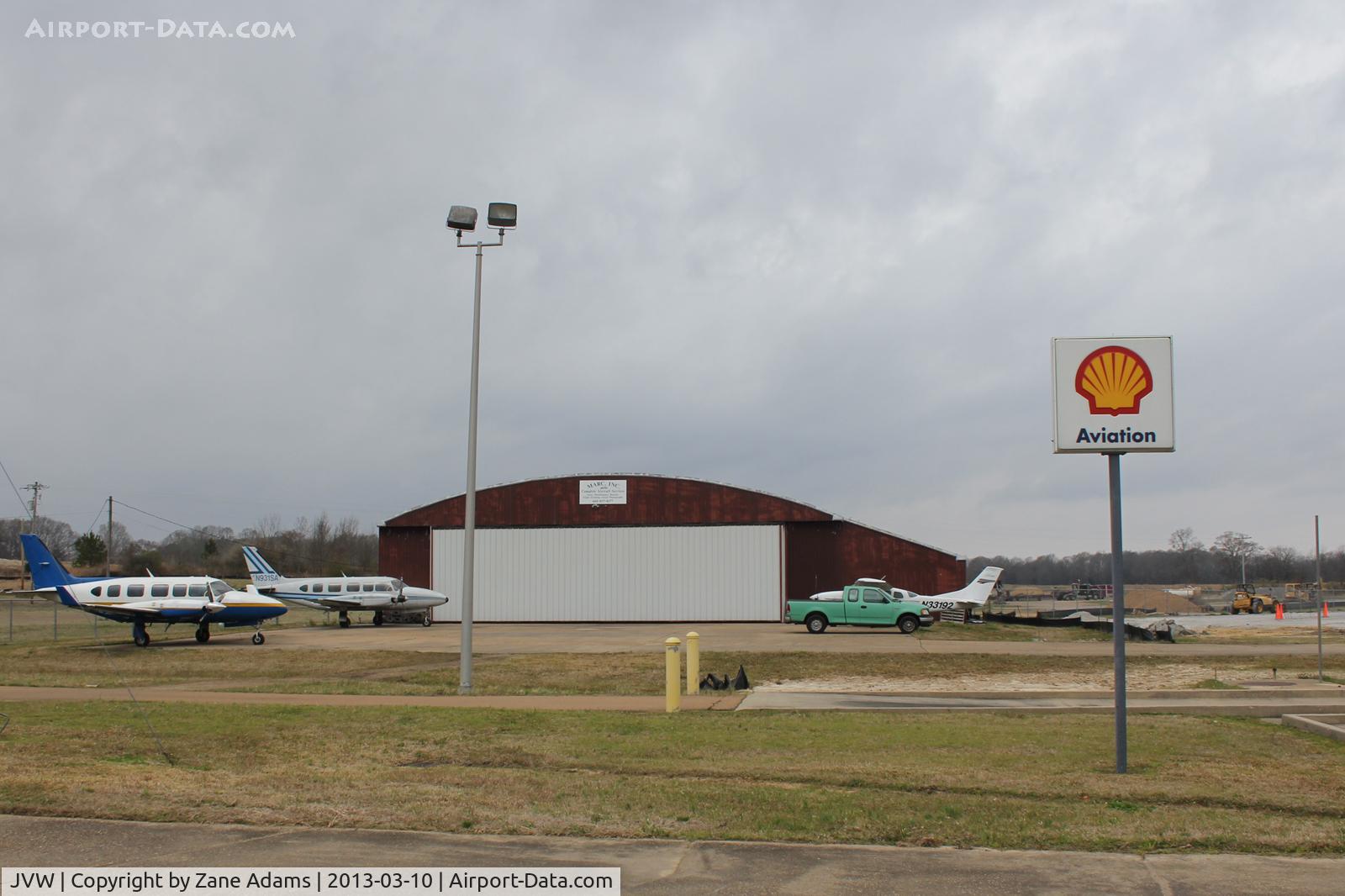 John Bell Williams Airport (JVW) - Hangar at Williams Airport - Raymond, MS