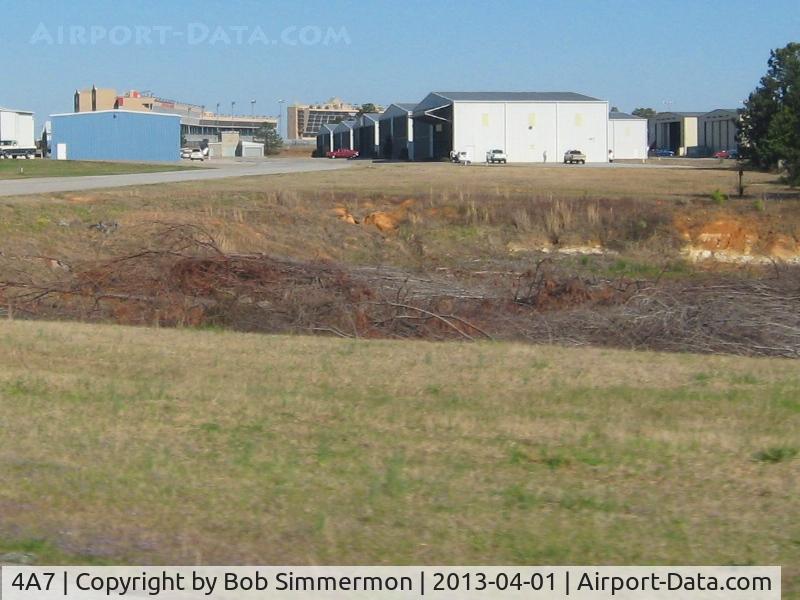 Atlanta South Regional Airport (4A7) - A good view of how close the field is to the Atlanta Motor Speedway.