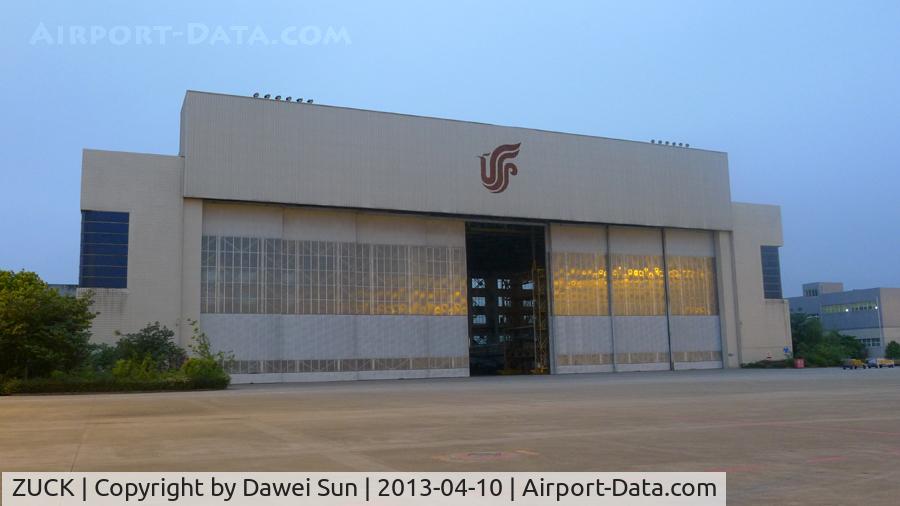 Chongqing Jiangbei International Airport, Chongqing China (ZUCK) - air china hanger