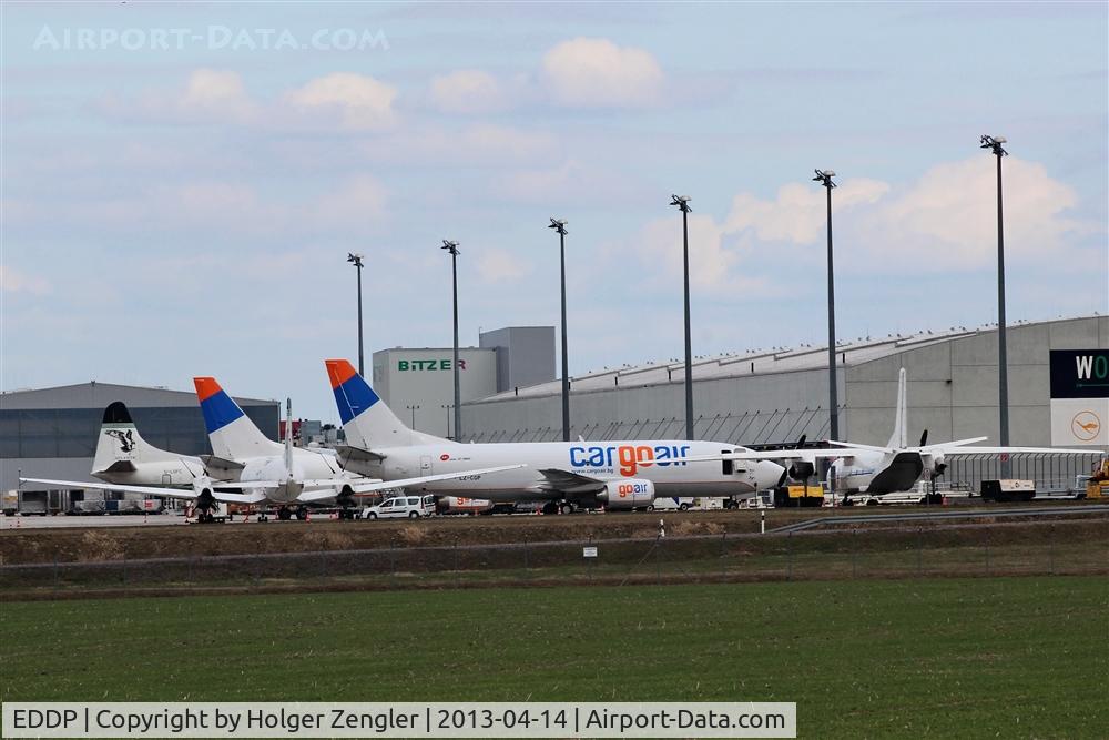 Leipzig/Halle Airport, Leipzig/Halle Germany (EDDP) - Apron 2 on a normal sunday filled with small freighters...
