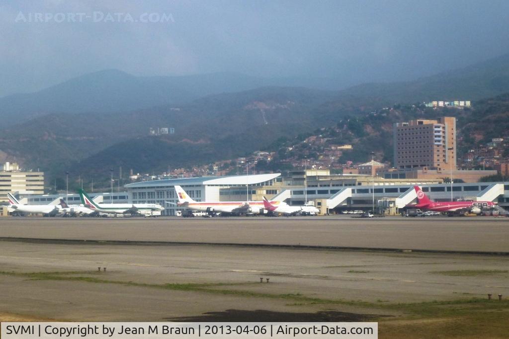 Simón Bolívar International Airport (Maiquetia International Airport), Maiquetía, Vargas (near Caracas) Venezuela (SVMI) - Simon Bolivar International Airport at Maiquetia, hub for CONVIASA.