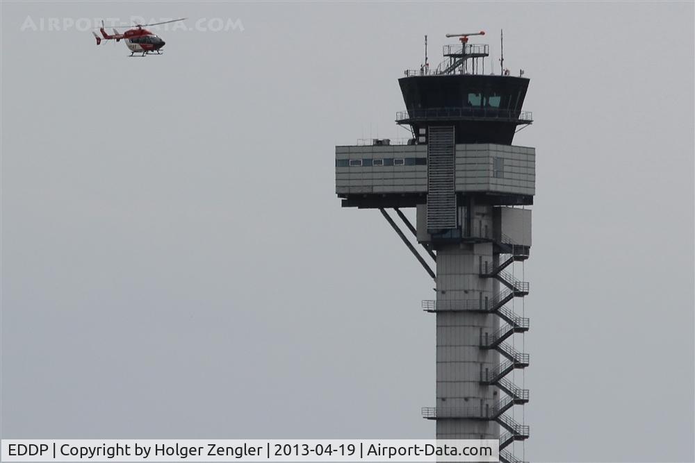 Leipzig/Halle Airport, Leipzig/Halle Germany (EDDP) - Rescue service heli pilot is eye to eye with that lovely voice from tower....