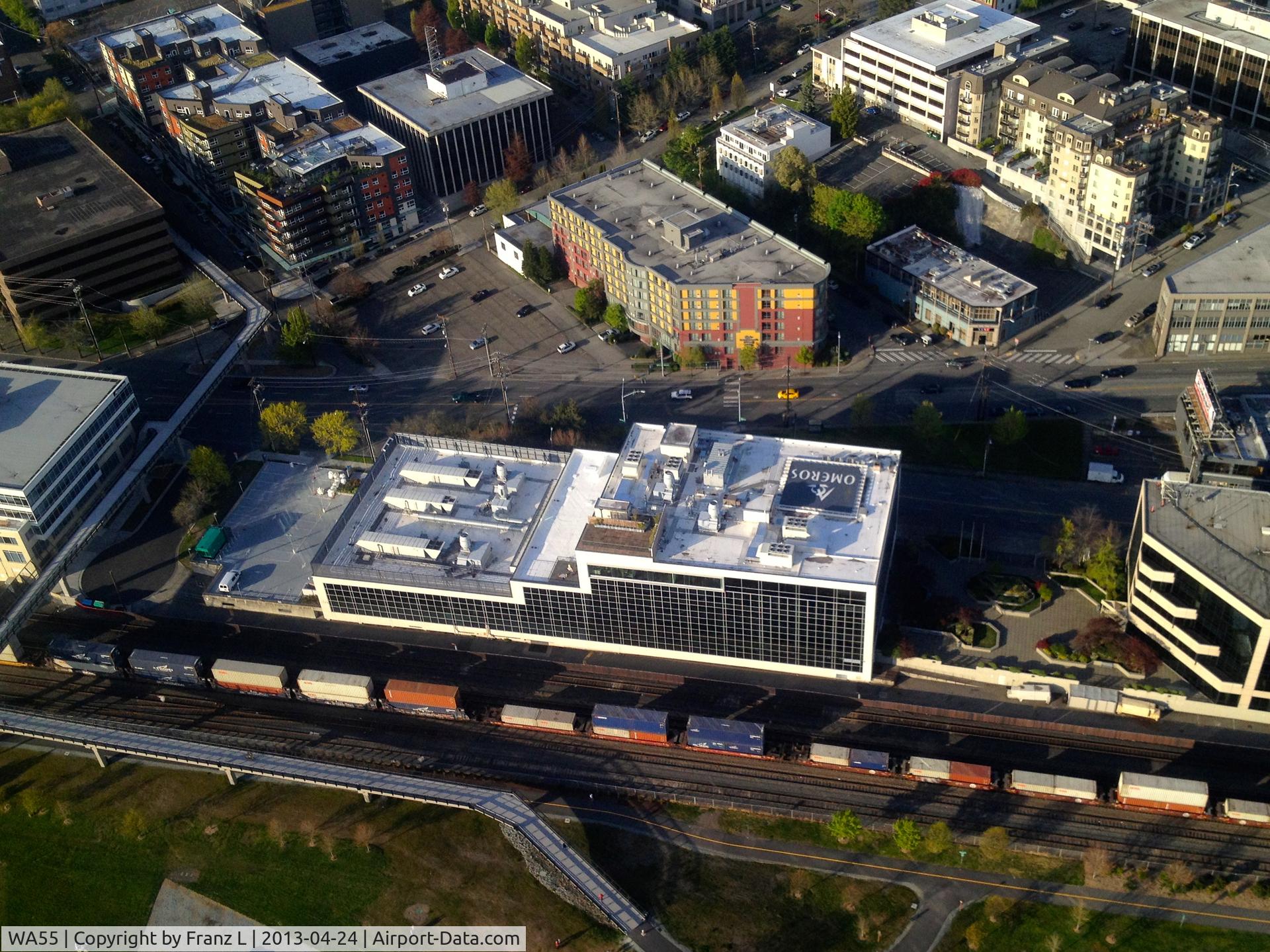 Elliott Park Heliport (WA55) - Looking east