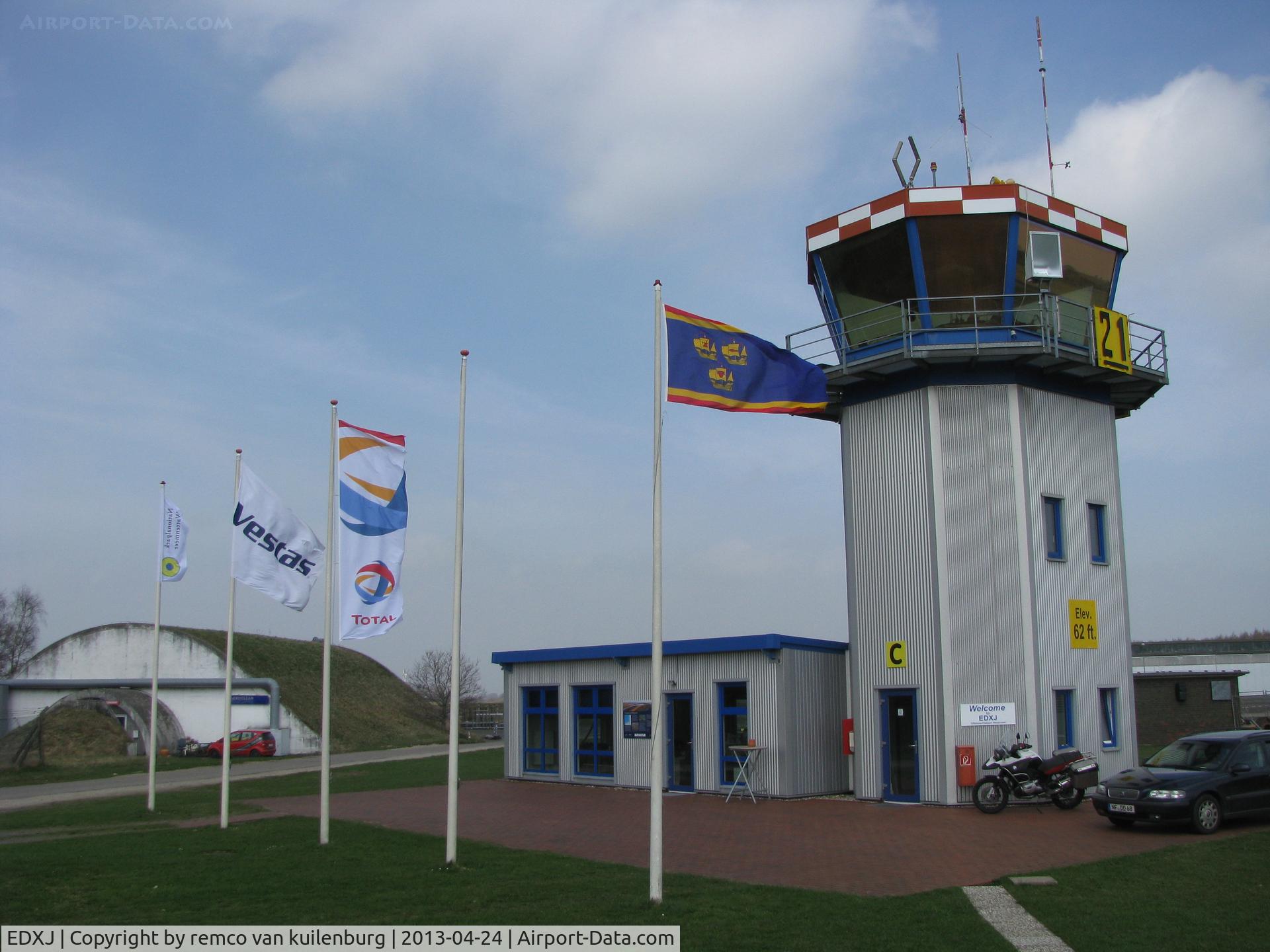 EDXJ Airport - In the district Nordfriesland. Openend in 2000, friendly airport